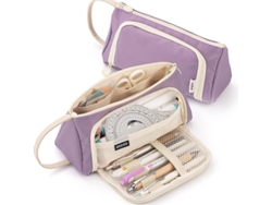 2026rebe-estuche De Lápices, Estuche Grande Para Adolescentes Con Gran Capacidad (morado)