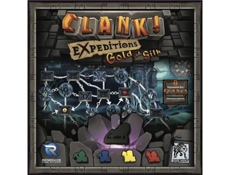 Juego de Mesa RENEGADE GAME STUDIO Clank! Expeditions: Gold and Silk (Inglés - Edad Mínima: 12)