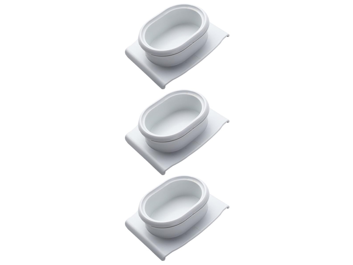 Juego De 3 Protectores De Manos De Plástico Multifuncionales Y Desmontables Para La Cocina.