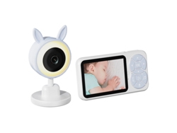 Monitor De Bebé Yuysan C4l De 3,5 Pulgadas, Dispositivo Digital De Seguridad Para Niños En Cualquier Clima Con Luz Nocturna Colorida