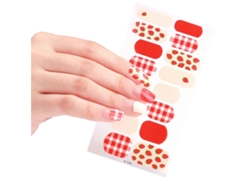 Pegatinas de uñas modernas con diseños encantadores, ideales para mujeres, estudiantes y amantes de la moda. Hengrongshen