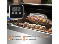 Termómetro digital para carne para barbacoas y ahumadores con modo de cocción inteligente y alerta - GOKOCO
