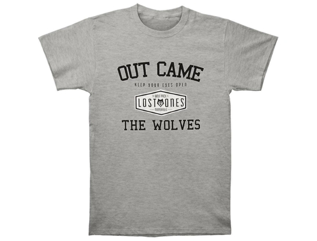 Camiseta ROCKINSTONE Out Came The Wolves Keep Your Eyes Open (L)