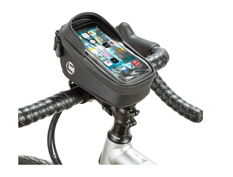 Bolsa de marco de bicicleta Soporte de teléfono de bicicleta Bolsa de tubo superior de bicicleta impermeable Soporte de teléfono celular para BISBI...