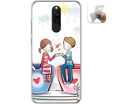 Carcasa Xiaomi Redmi 8 TUMUNDOSMARTPHONE Café Multicolor