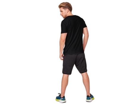 Camiseta de Hombre para Deporte BIOTECH USA Jay Negro (2XL)