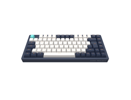 Teclado DARK PROJECT 83 Navy Blue/Ivory G3Ms Mech. Rgb Iso Multilingues