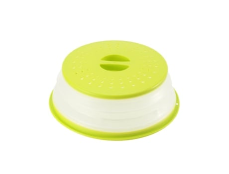 Cubierta antisalpicaduras para microondas Cubierta para microondas para alimentos tapa Protector antisalpicaduras para microondas verde ZMDECQNA