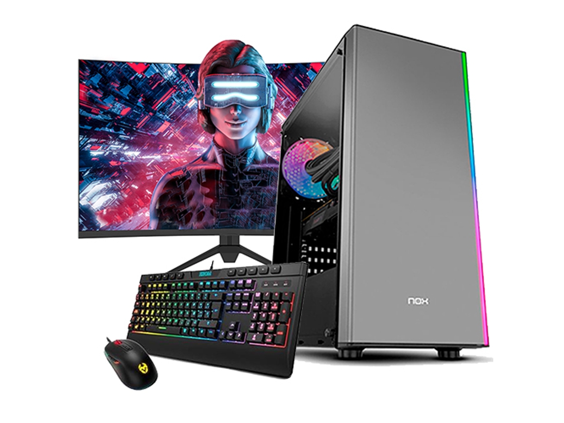 NEO-PC OMEGA Ryzen 5-4600G/32 GB DDR4/1TB Nvme/RTX3060/Monitor 27 FullHD + Teclado y Ratón