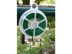 Cable De Hierro Recubierto De Plástico De 100 M Para Sujeción De Plantas De Jardín Vl, Verde - Sistema De Corte Integrado Para Plantas Trepadoras