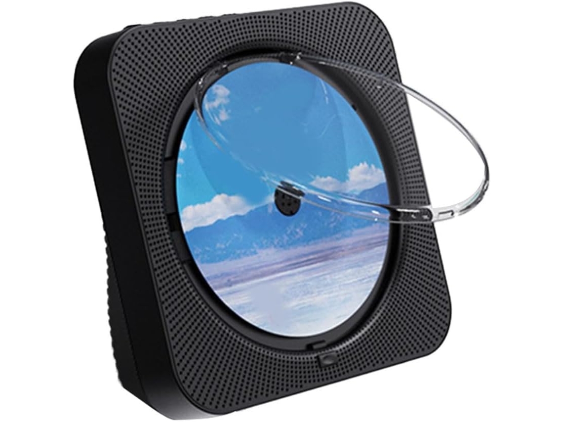 Reproductor De Cd Portátil -718 Bluetooth, Altavoces Duales, Radio Fm, Usb, Modo