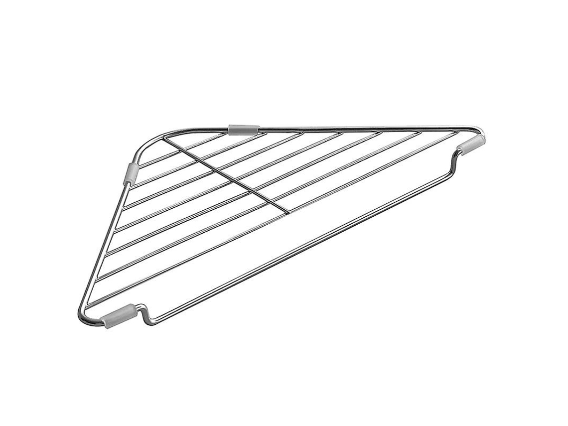 Organizador De Fregadero Triangular De Acero Inoxidable Para Secado Rápido, Almacenamiento De Vajilla Y Frutas En Cocina Y Baño