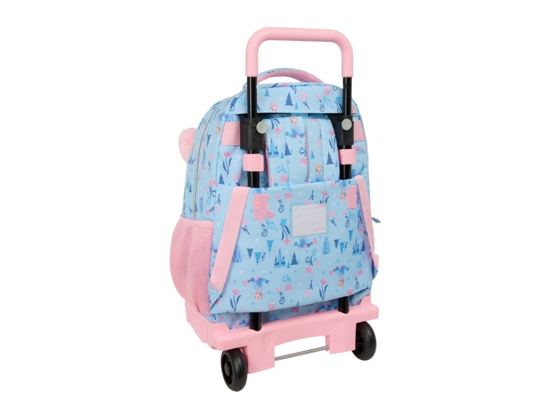 Mochila grande compacta de 45 cm, 2 unidades, Frozen Ice Magic Blue