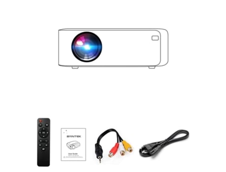 Proyector SLOWMOOSE Portátil HD Led Home Teather 150 Pulgadas C520