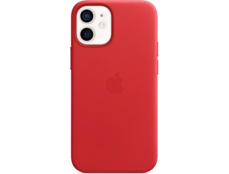 Funda MagSafe iPhone 12 Mini APPLE Piel Rojo