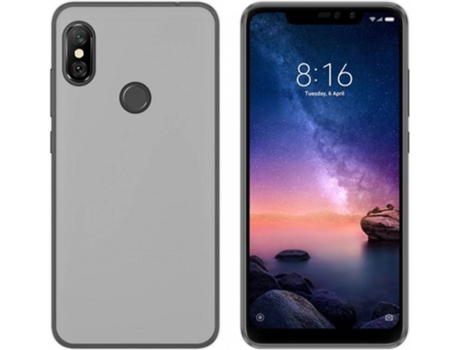 Carcasa Xiaomi Redmi Note 6 Pro TUMUNDOSMARTPHONE Gel Tpu Transparente