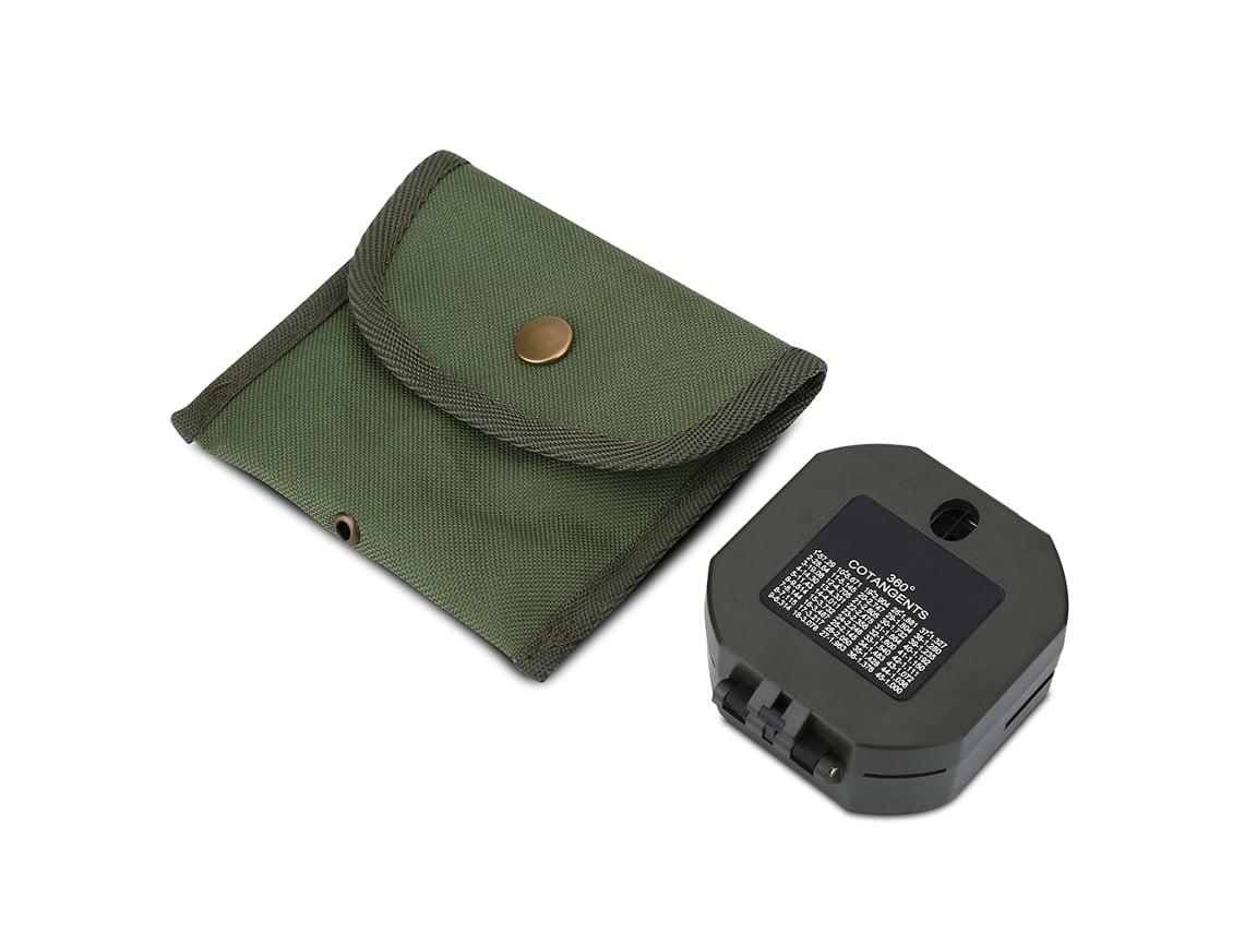 Bússola Militar De Alta Precisão Portátil Equipamento De Sobrevivência Camping Trekking Outdoor