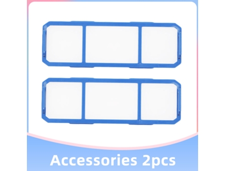 Filtro de polvo Hepa lavable reutilizable de buen rendimiento 2 piezas por paquete para piezas de Robot aspirador Ilife A7 Accesorios