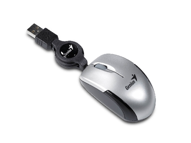 Ratón GENIUS Micro (Óptico - Gris)