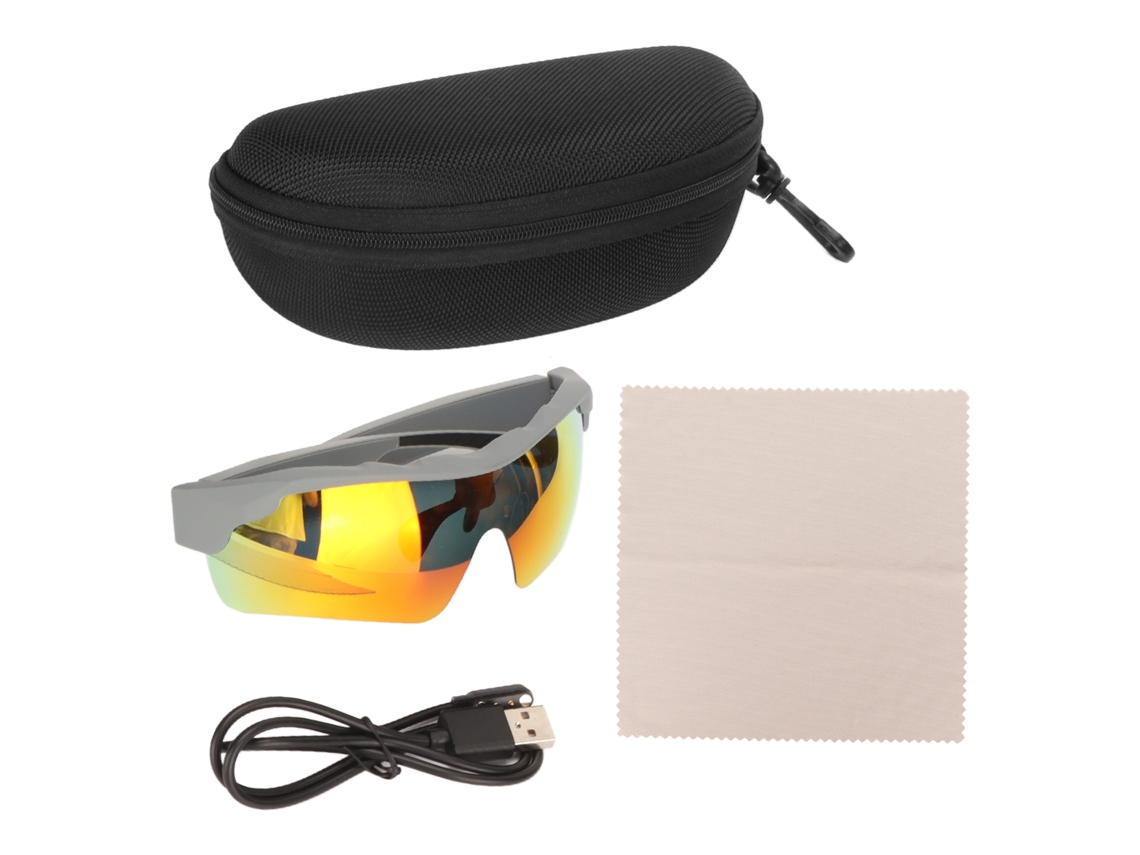 Gafas De Deporte De Audio Inteligente Con Protección Uv, Bluetooth Y Lentes Polarizadas