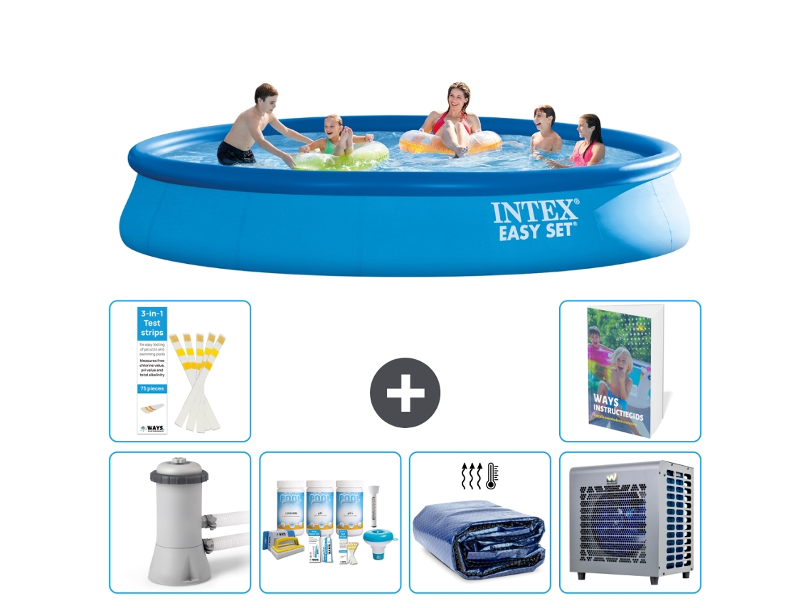 Intex Piscina Easy Set Redonda - 457x84 Cm - 7-peças S302
