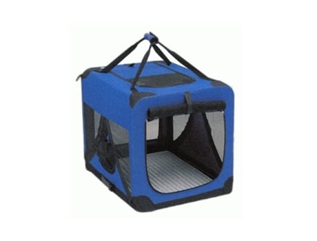 Transportín para Perros y Gatos SAN DIMAS Pegable (70x52x52cm - Nylon - 1 Un - Hasta: 14 Kg - M - Porte Medio)