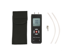 Manómetro Digital Portátil Tl100 Para Presión Diferencial Con 11 Unidades, Pantalla Iluminada Y Funciones De Calibración.
