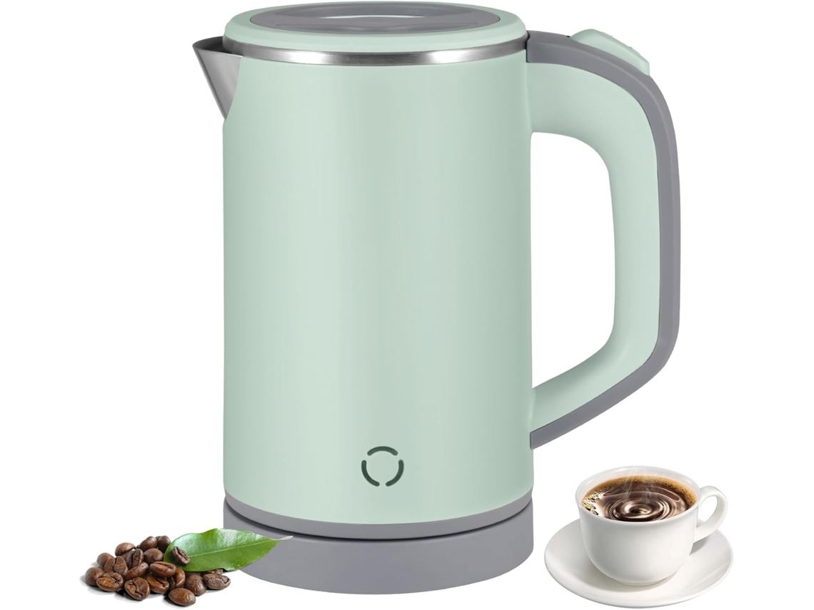 Hervidor Eléctrico De 800ml, Hervidor Eléctrico De 600w Hervidor Eléctrico De Acero Inoxidable Para Té, Café, Leche, Bebé, Viajes