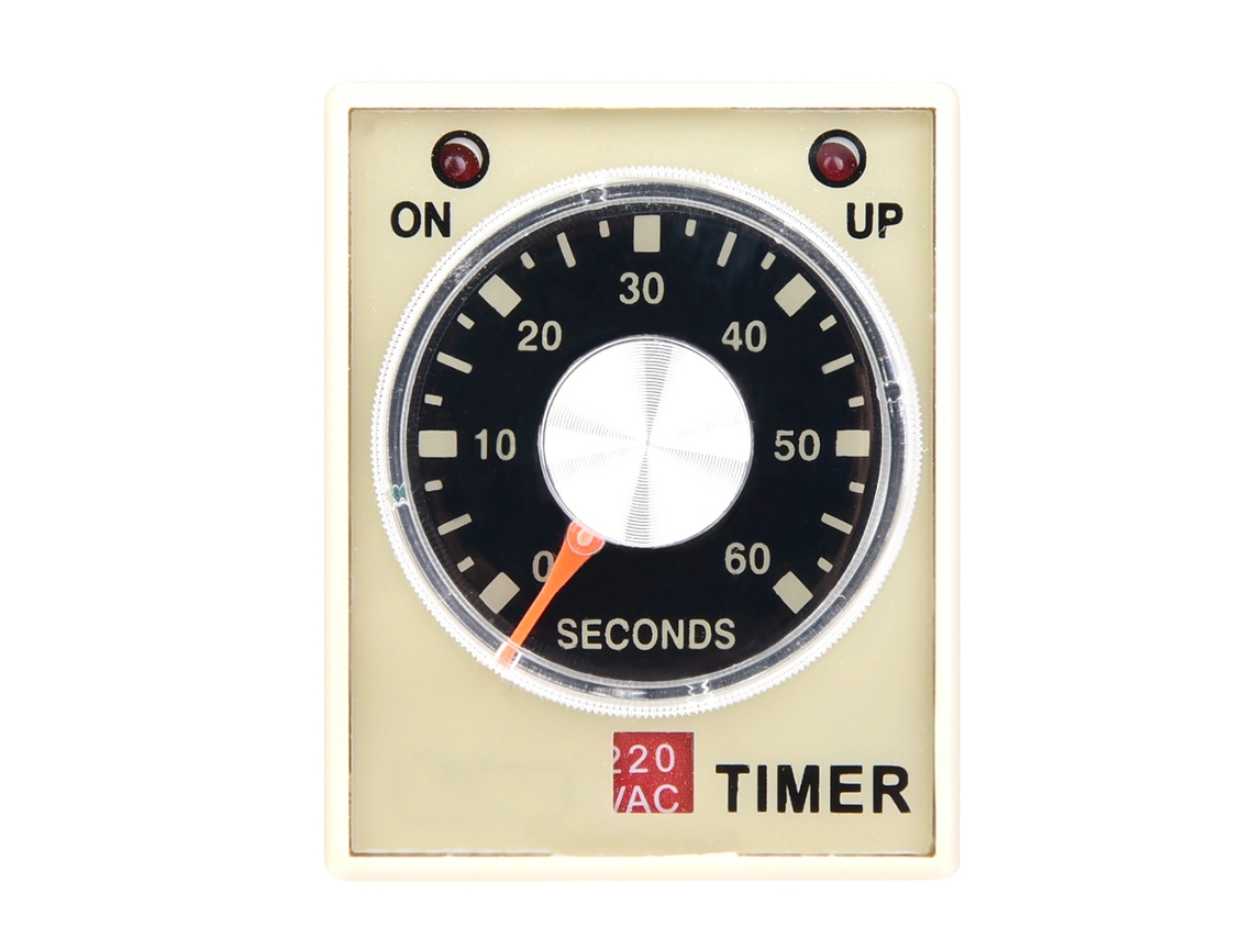 2026-relé De Temporizador De Retardo De Encendido Ah3-3 Ac 220v 50/60hz (60s)