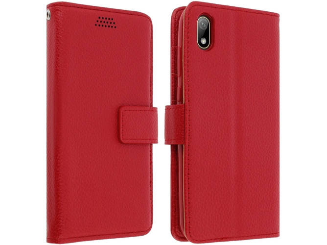 Funda Huawei Y5 2019 AVIZAR Wallet Rojo