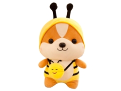 Ats-muñeco De Peluche Ardilla Cartoon Para Niños Y Adultos Lindo Suave Exquisito Decoración Hogar Amarillo