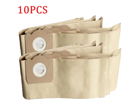 10 piezas de filtro de bolsas de polvo para Karcher Mv3 Wd3 Wd3200 Wd3300 A2204 A2656 piezas de limpiador aspirador para Rowenta Rb88 Ru100 Ru101
