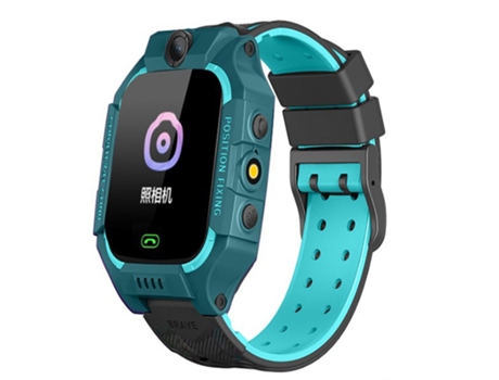 Smartwatch Reloj infantil Z6 con posicionamiento inteligente y pantalla táctil completa para estudiantes (verde)