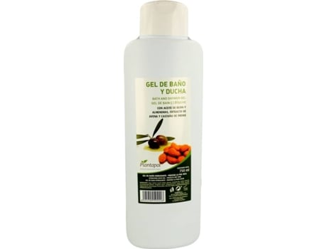 Gel de Baño PLANTAPOL Aceite de Oliva y Almendras (750 ml)