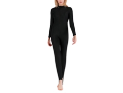 Traje de baño de talla grande para mujer, manga larga, protección solar, diseño de medusas, Rosewell
