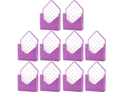 Caja Tipo Sobre Para Ramo - 10 Unidades, Elegante Caja De Regalo Plegable Para El Día De San Valentín, Ideal Para Eventos.