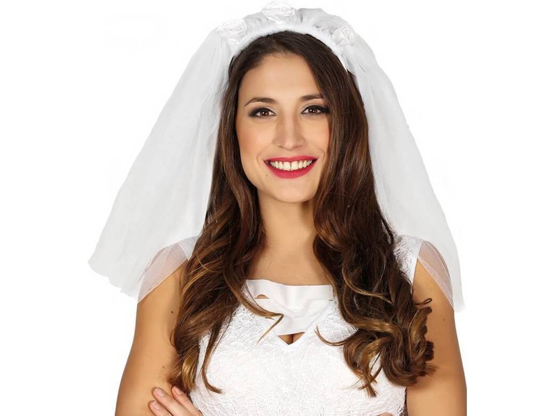 Velo DISFRAZZES Blanco De Novia