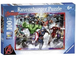 Puzzle RAVENSBURGUER Avengers De Marvel (Edad Mínima: 14 Anos - 100 Piezas)