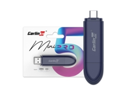 Adaptador Inalámbrico Carlinkit Mini Se Pro Para Carplay Con Cable Oem Y Android Auto Con Cable Oem, Compatible Con Ios 10 Y Android 10 Y Versiones Po
