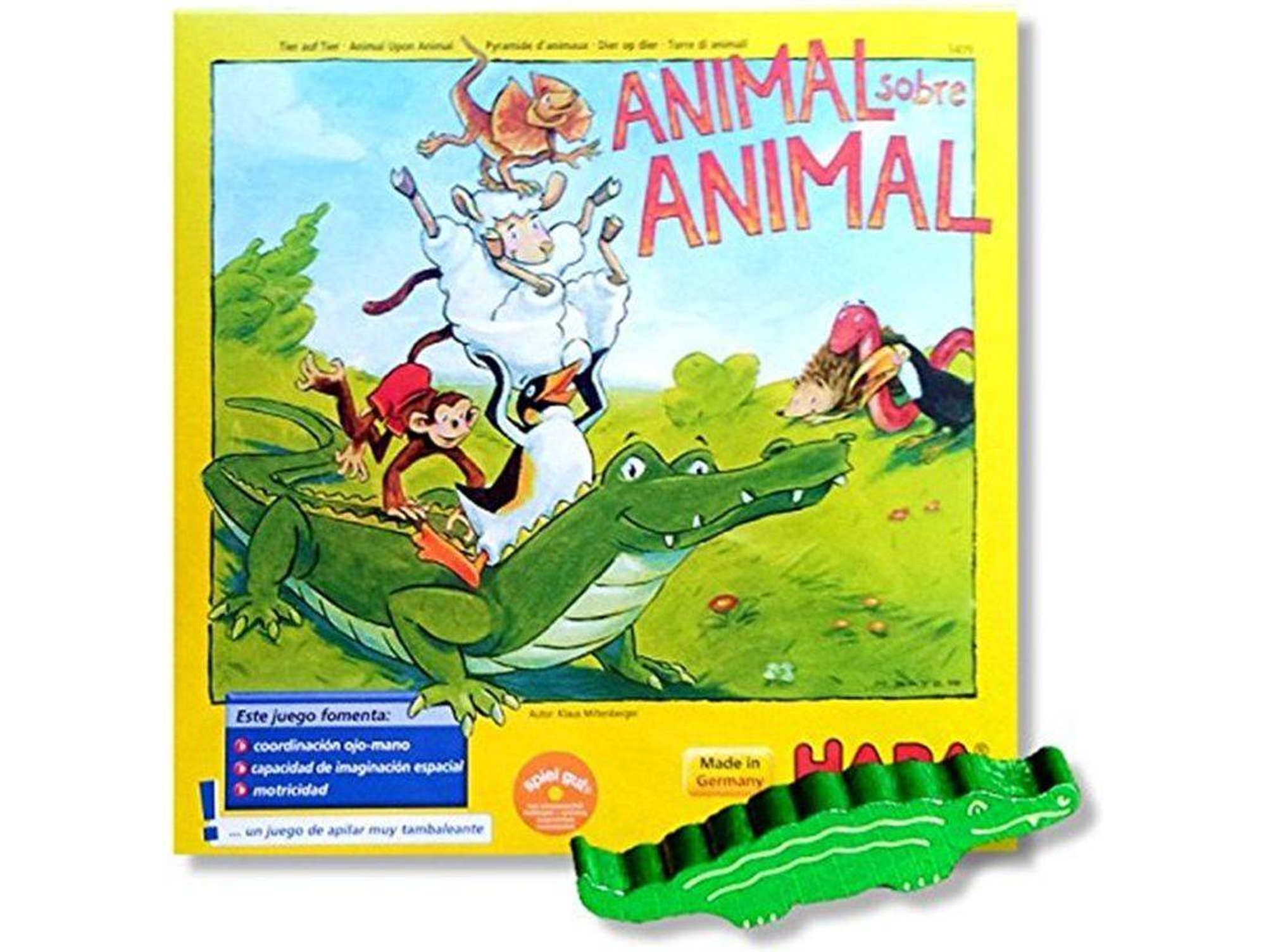 Juegos de Mesa OTC Haba Animal Sobre Animal - Esp (Edad Mínima: 4)