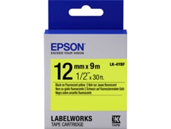 Cinta de etiquetas EPSON LK-4YBF - C53S654010