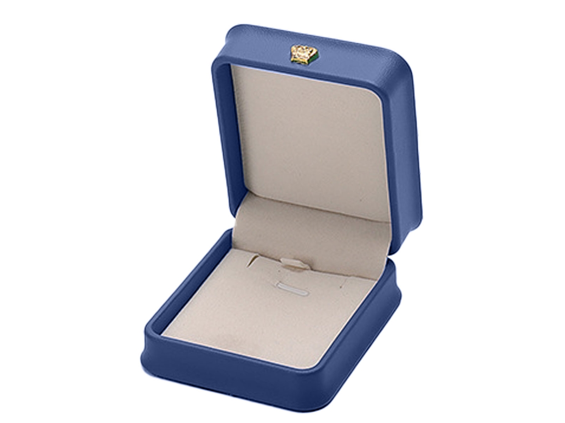 Organizador de joyería para pulseras, collares y anillos azul (10x9x5cm) Kofihety
