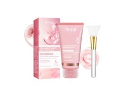 Mascarilla facial antiarrugas peel-off con colágeno.