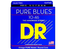 Juego de Cuerdas Guitarra Eléctrica DR PHR-10 Pure Blues (.010 - .013 - .017 - .026 - .036 - .046 - Níquel)