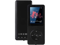 Reproductor de música MP3 Bluetooth, reproductor MP4, con altavoz y grabación, versión de exportación, 32 GB, para estudiantes, negro
