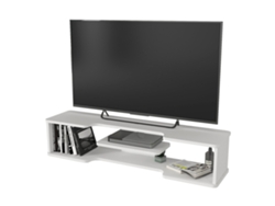Estantería para TV Targema 120x30x16 cm Blanco [EN.CASA]