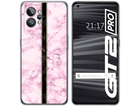 Carcasa para Realme GT 2 Pro 5G TUMUNDOSMARTPHONE Dibujos Mármol 04 Multicolor