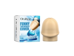 Cabezal dispensador de pasta de dientes con tapa