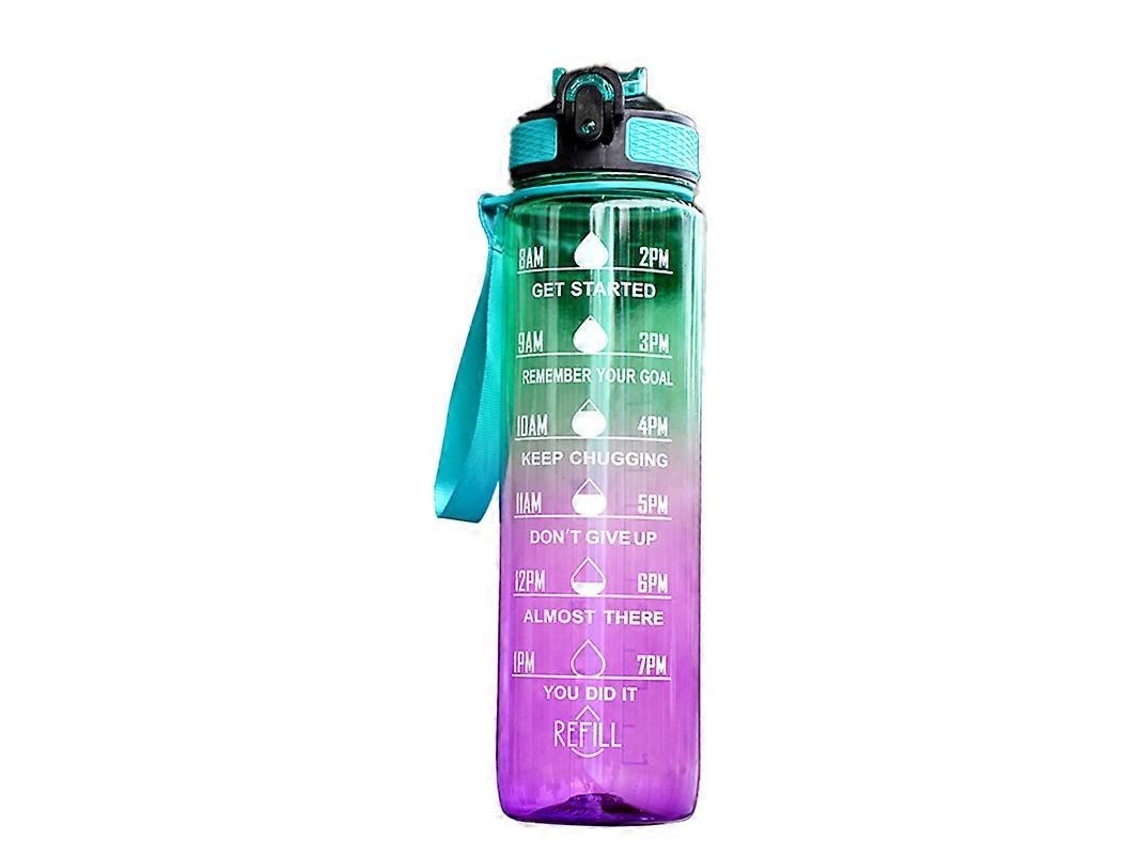 Botellas De Agua Motivacionales Con Marcador De Tiempo, Botella De Agua Deportiva Rosewell