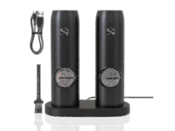 Molinillo de especias eléctrico ajustable Rosewell con batería recargable para cocinar.